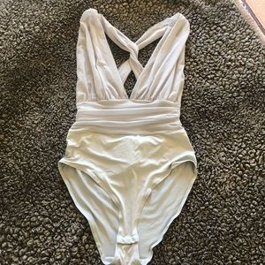 H&M tulle bodysuit
